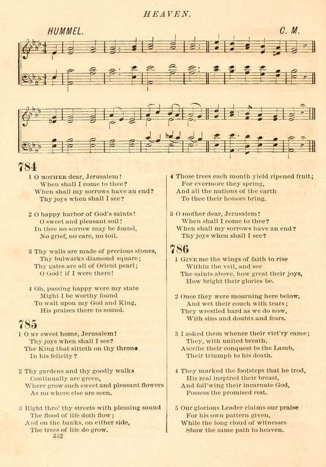 The Presbyterian Hymnal page 352
