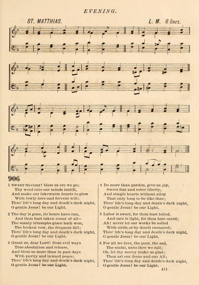 The Presbyterian Hymnal page 411