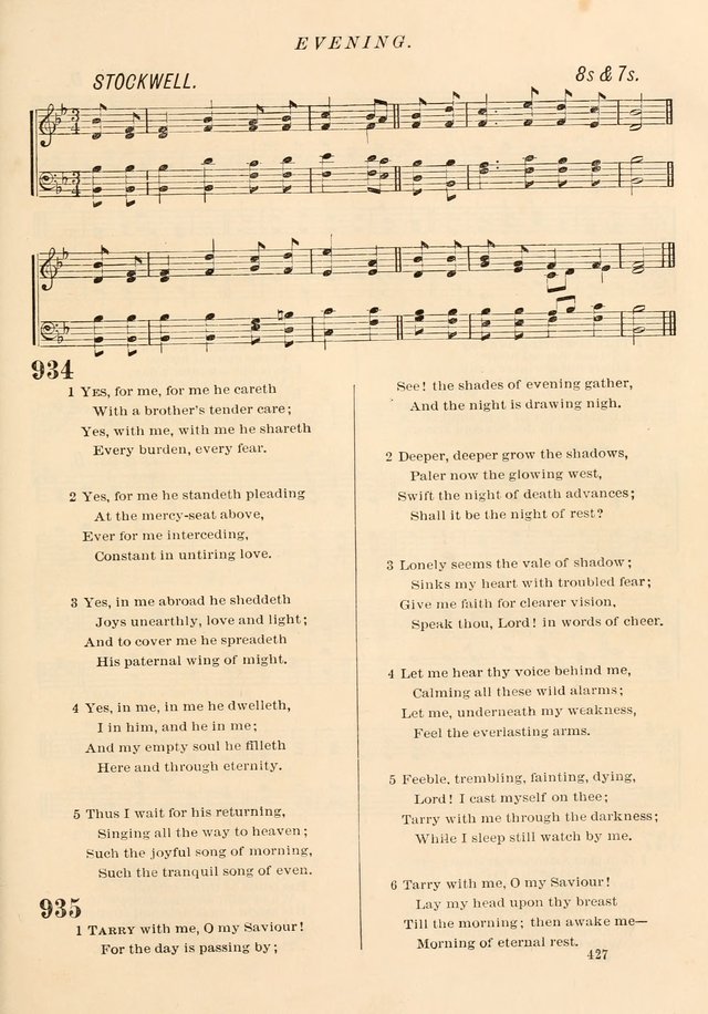 The Presbyterian Hymnal page 427