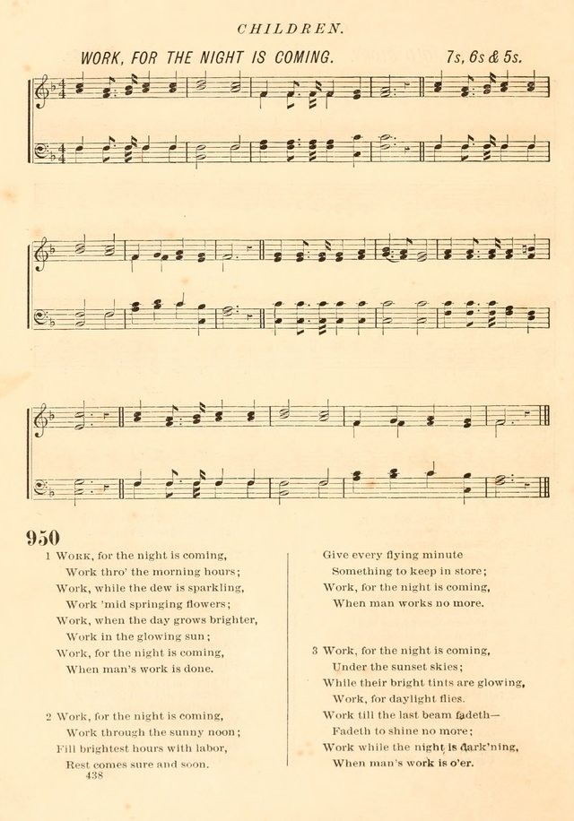 The Presbyterian Hymnal page 438