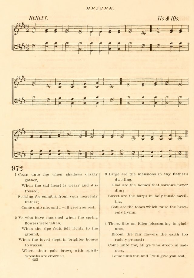 The Presbyterian Hymnal page 452