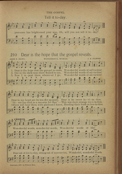 The Praise Hymnal: a collection of hymns and tunes page 216
