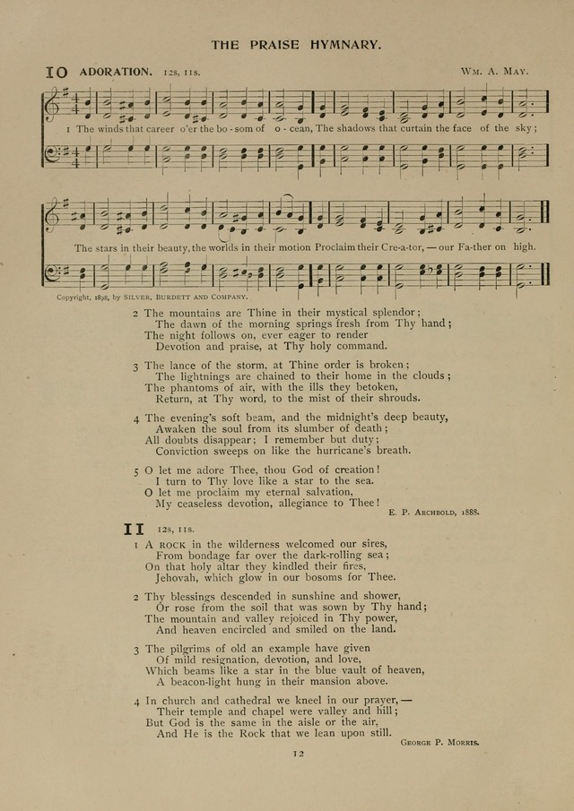 The Praise Hymnary: a collection of sacred song page 7