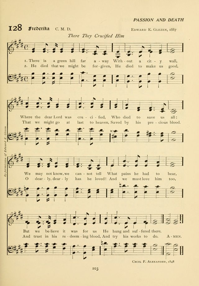 The Pilgrim Hymnal page 103