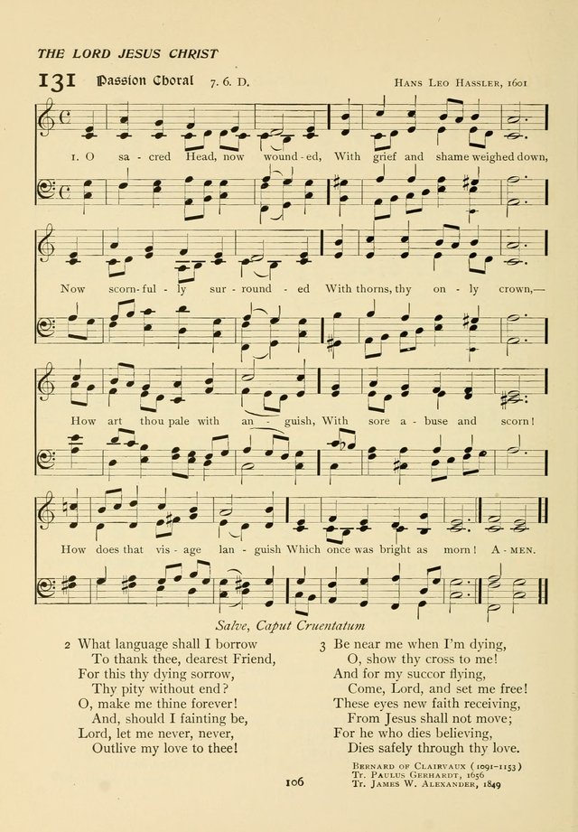 The Pilgrim Hymnal page 106