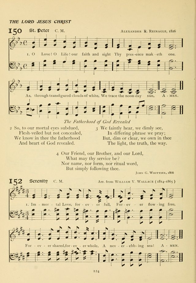 The Pilgrim Hymnal page 124