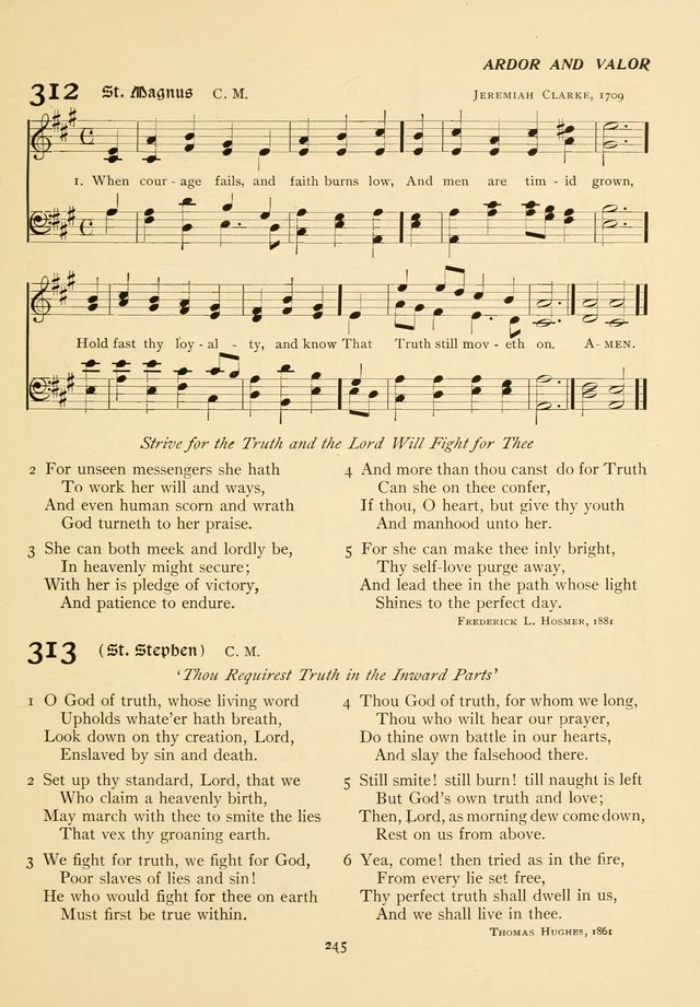 The Pilgrim Hymnal page 245
