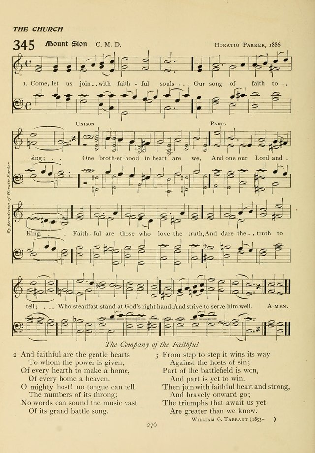 The Pilgrim Hymnal page 276