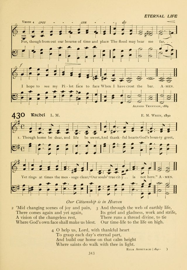 The Pilgrim Hymnal page 343