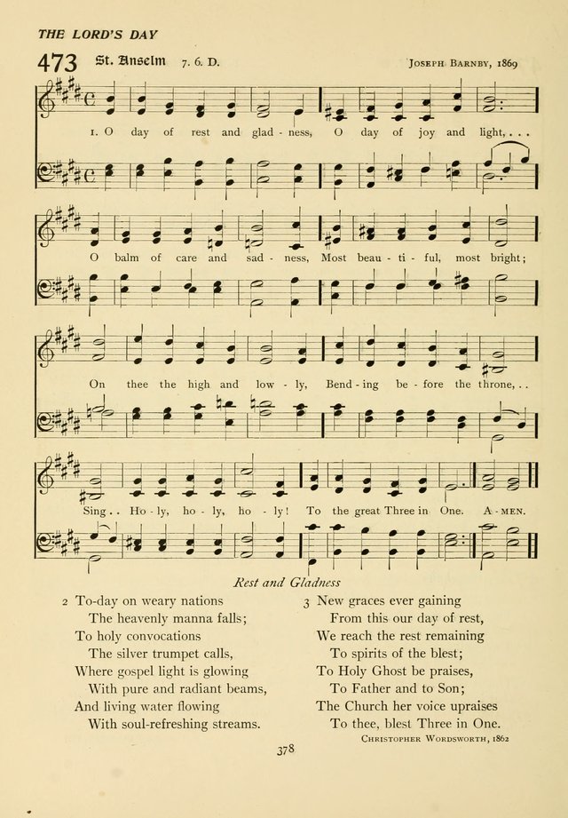 The Pilgrim Hymnal page 378