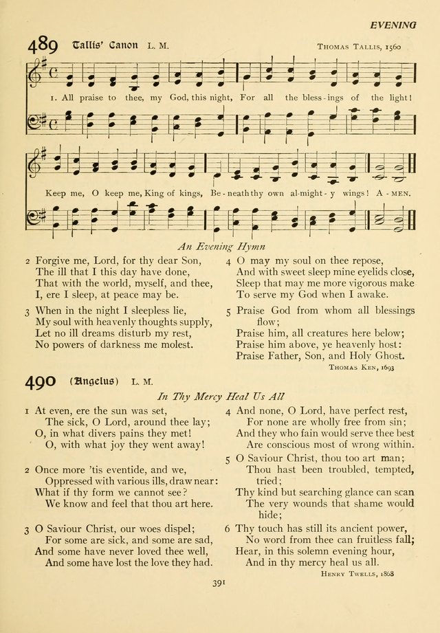 The Pilgrim Hymnal page 391