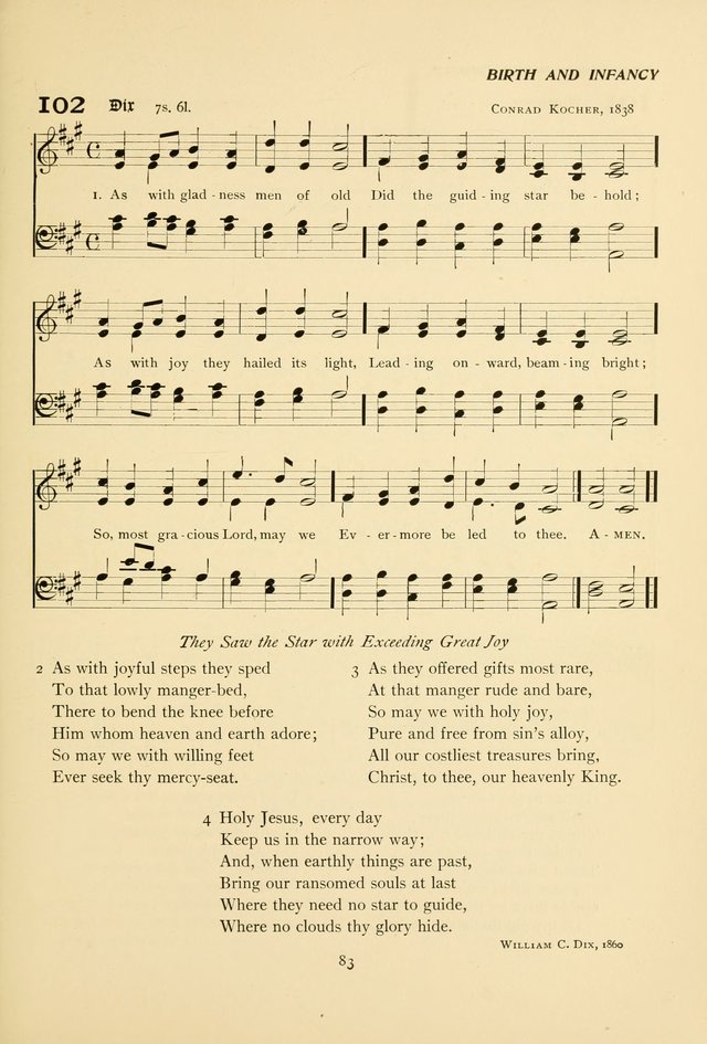 The Pilgrim Hymnal page 83