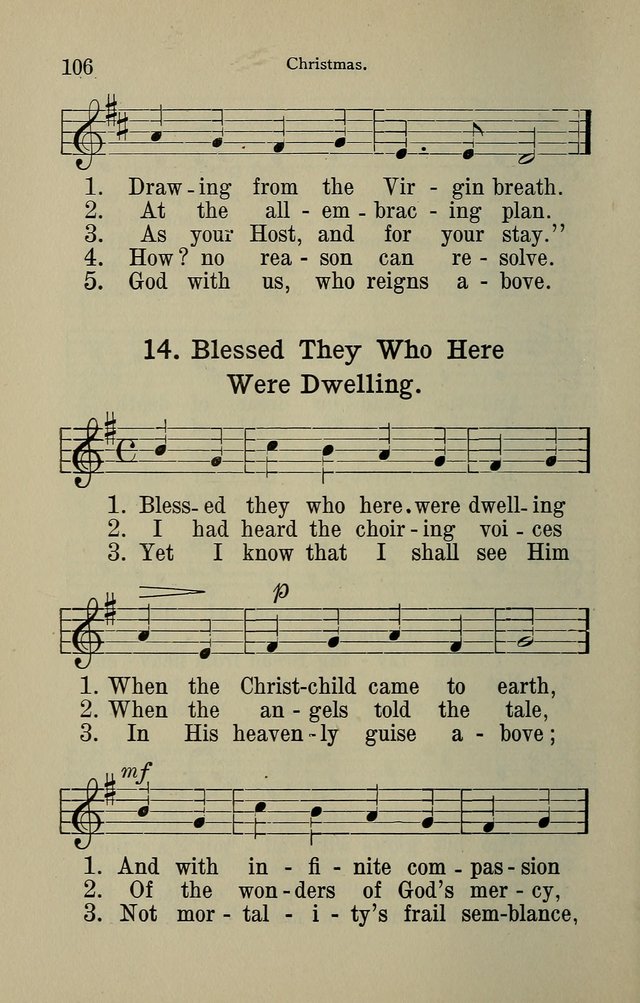 The Parish Hymnal page 106