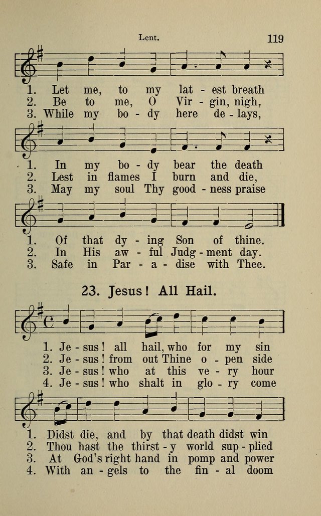 The Parish Hymnal page 119