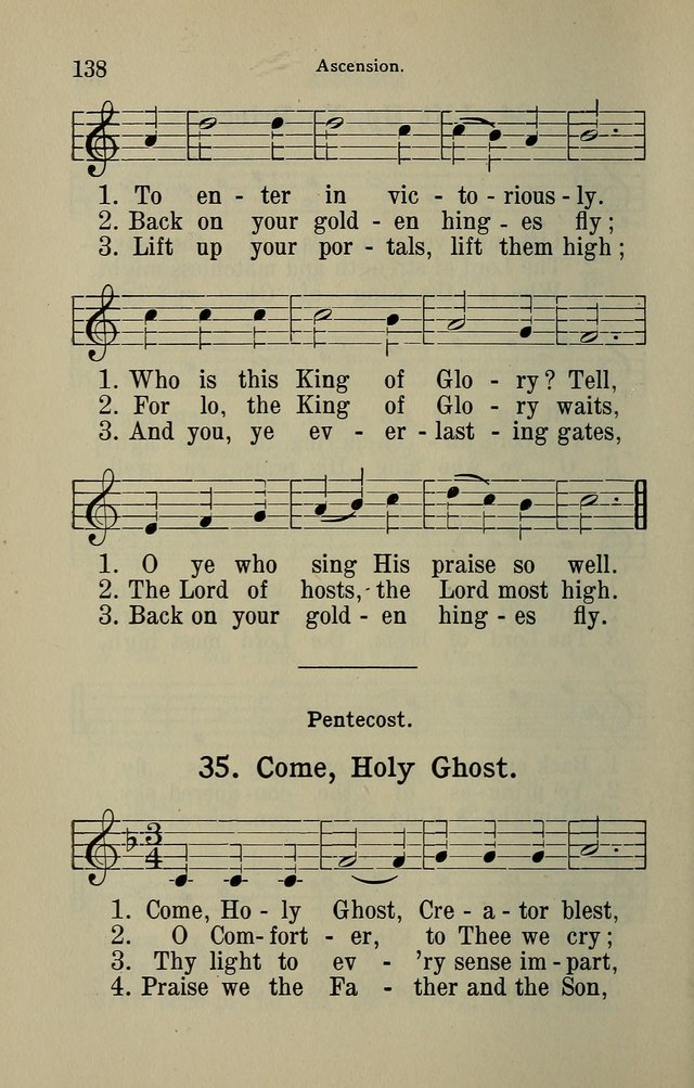 The Parish Hymnal page 138