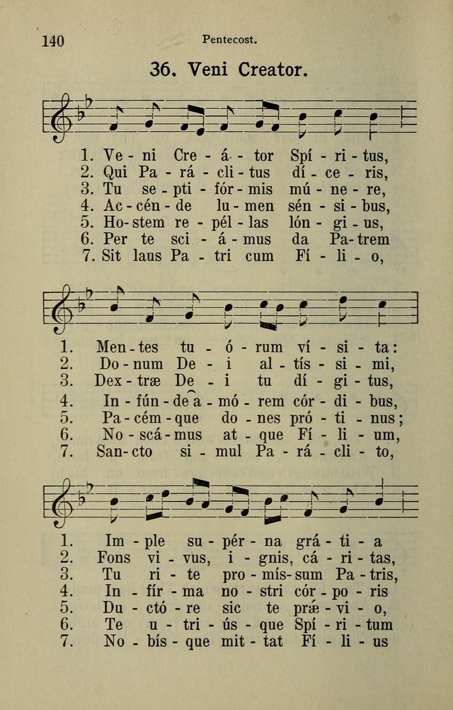 The Parish Hymnal page 140