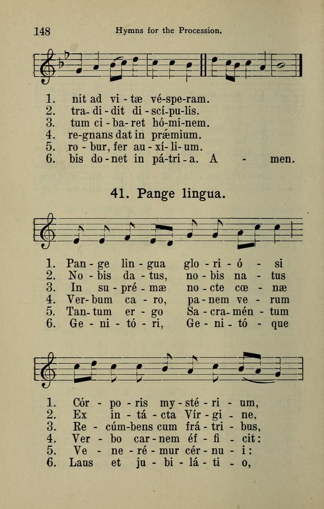The Parish Hymnal 41 Pange Lingua Gloriosi Hymnary Org