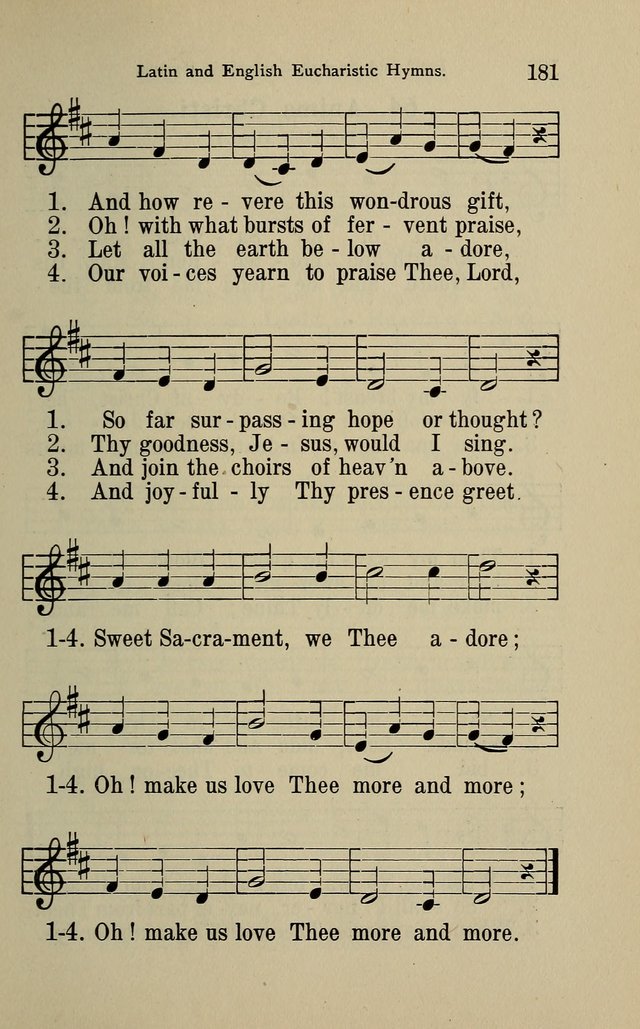 The Parish Hymnal page 181