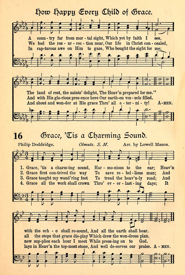 The Popular Hymnal page 11