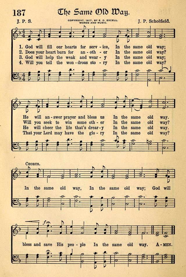 The Popular Hymnal page 144