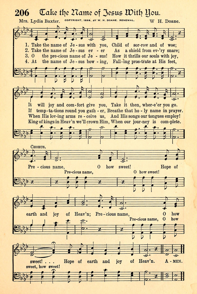 The Popular Hymnal page 163