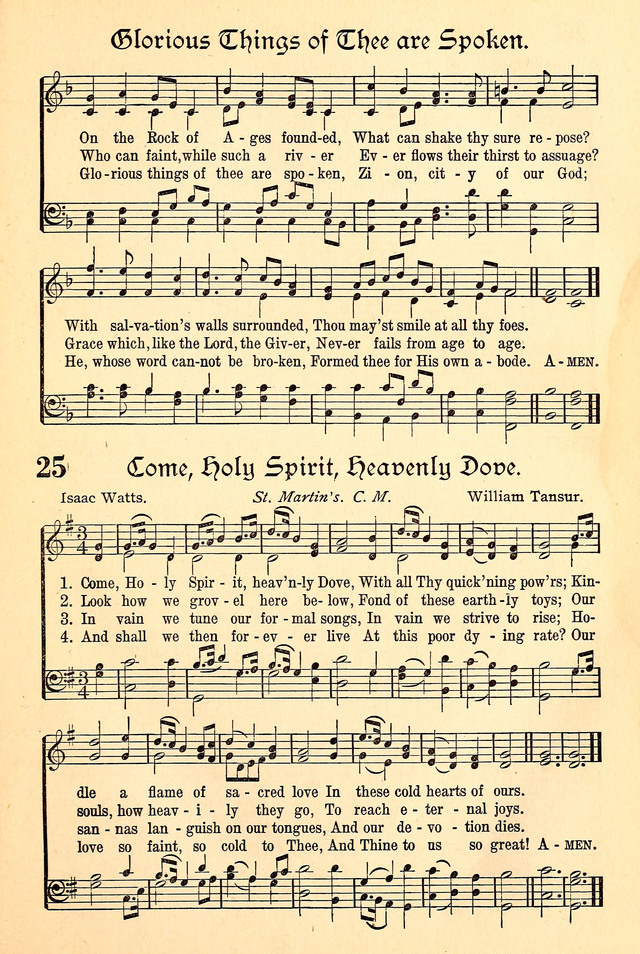The Popular Hymnal page 17