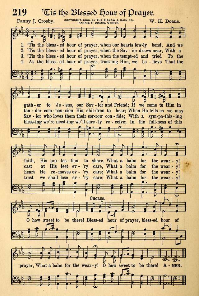 The Popular Hymnal page 176