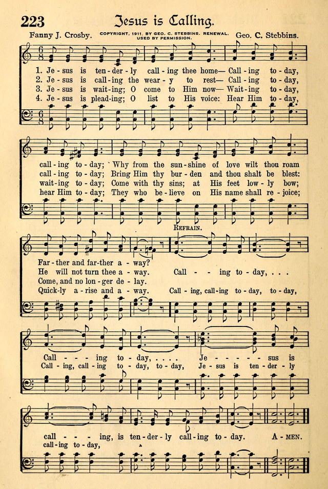 The Popular Hymnal page 180