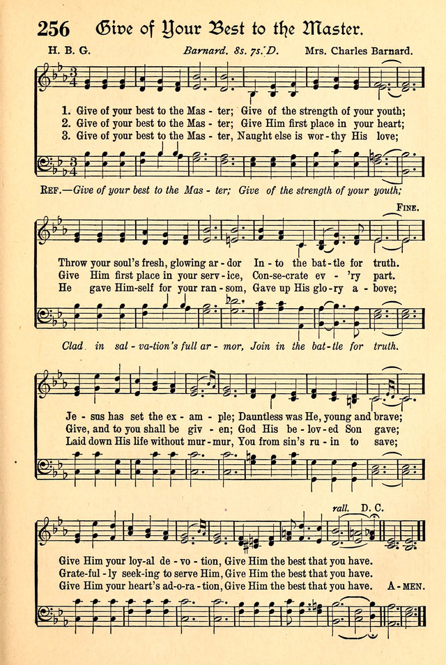The Popular Hymnal page 213