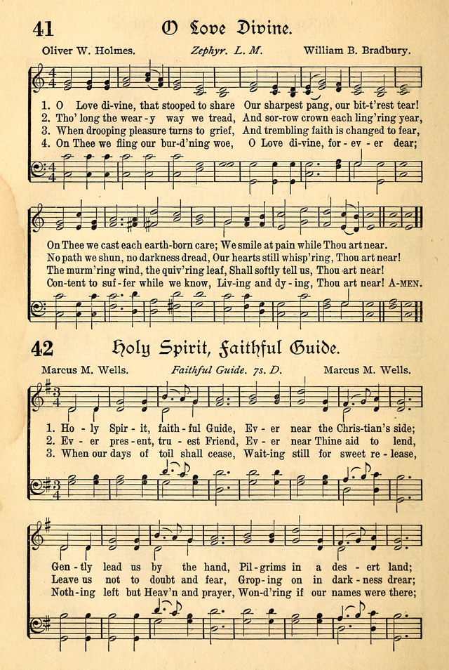 The Popular Hymnal page 28
