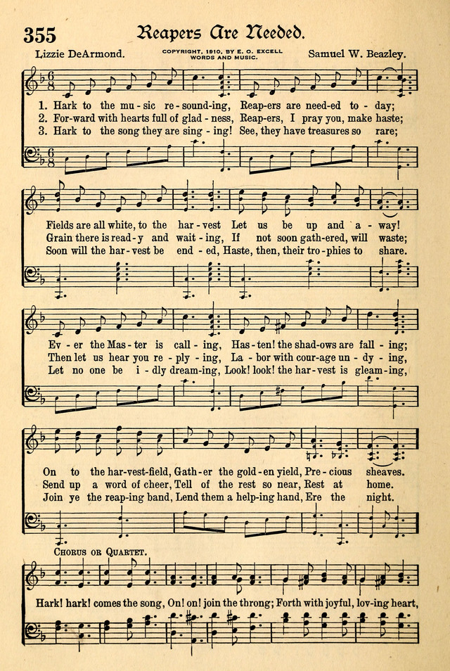 The Popular Hymnal page 310