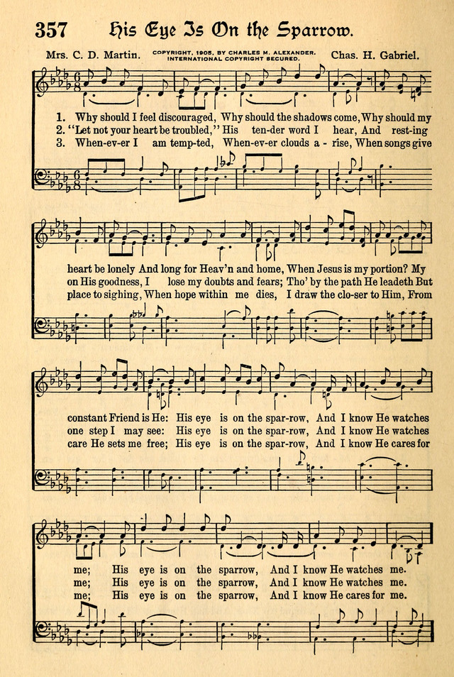 The Popular Hymnal page 312