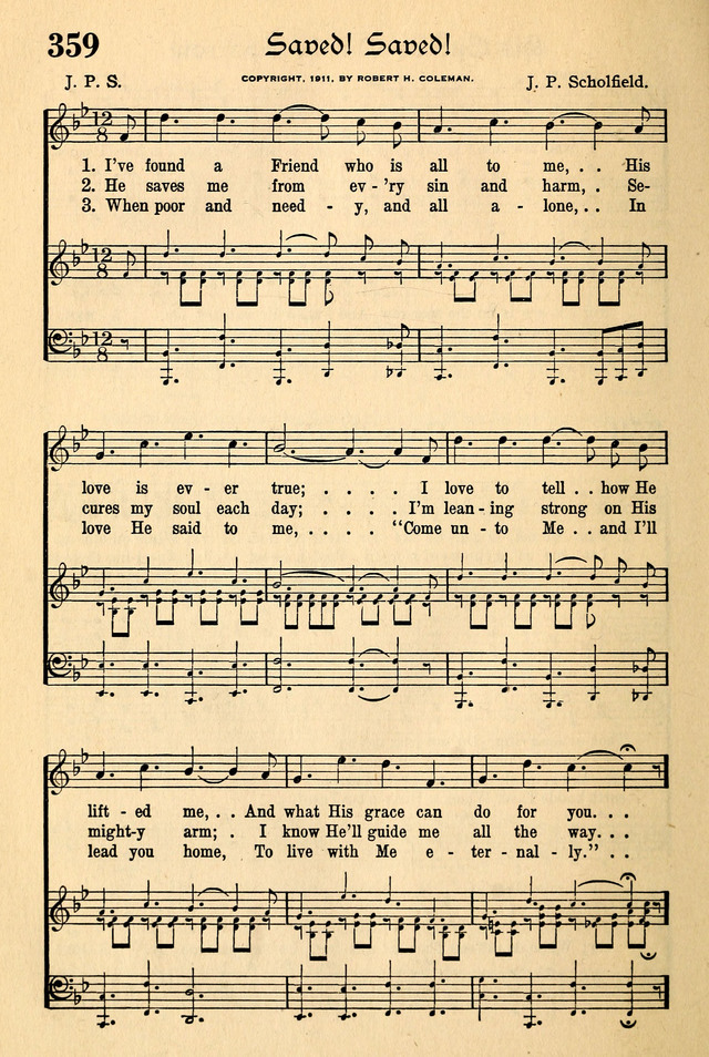 The Popular Hymnal page 314