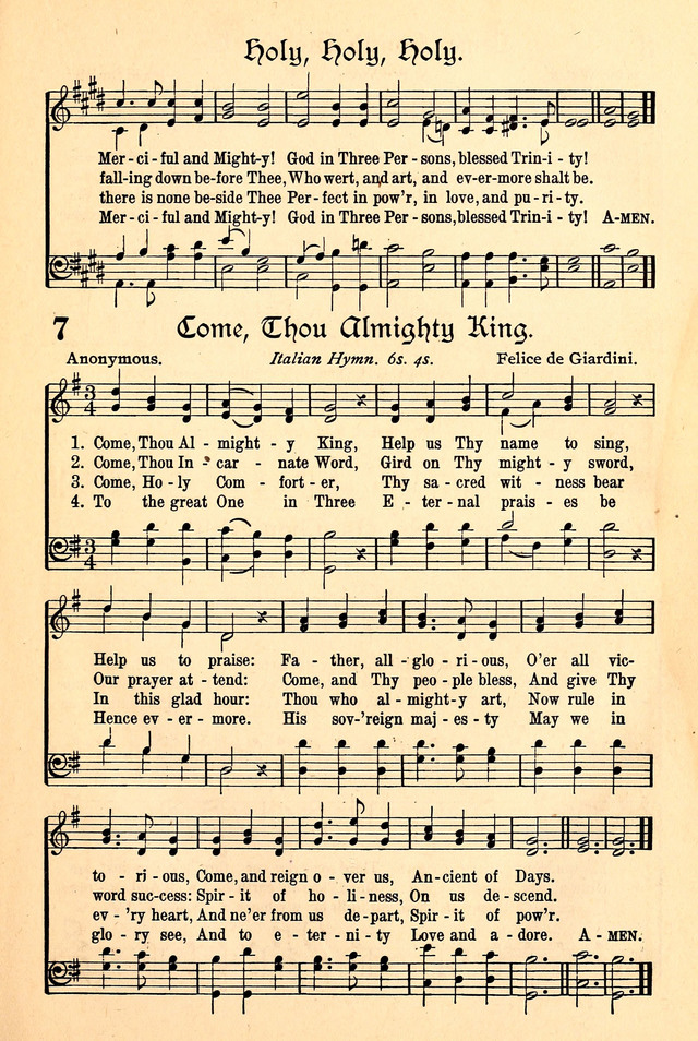 The Popular Hymnal page 5