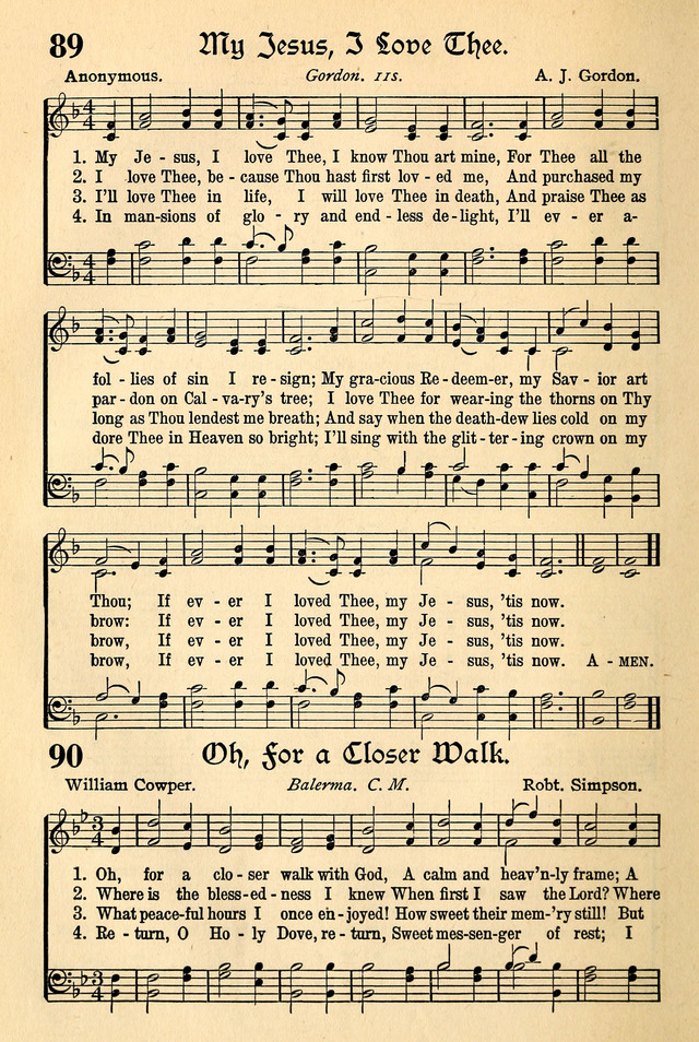 The Popular Hymnal page 60