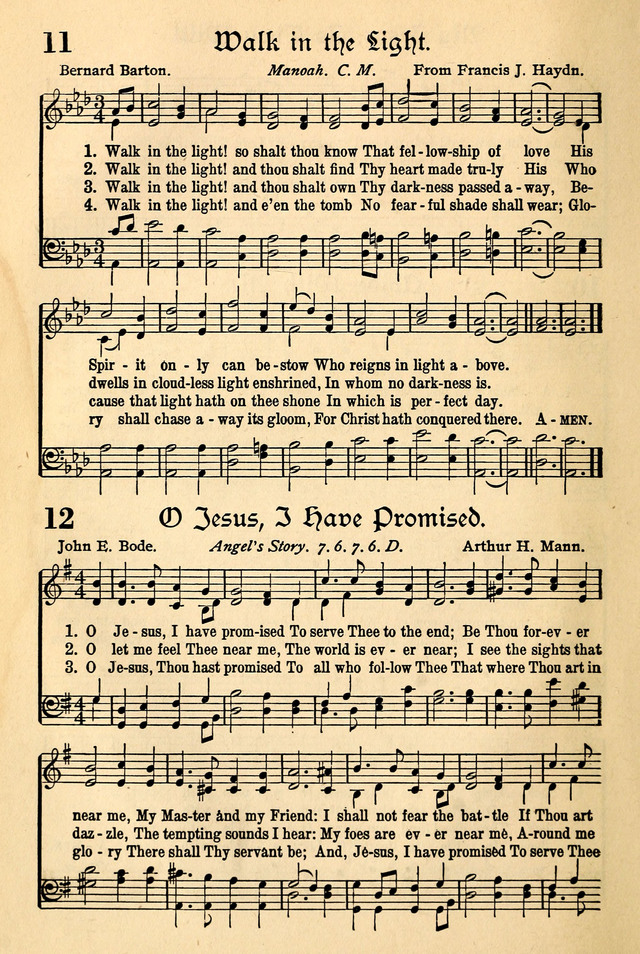 The Popular Hymnal page 8