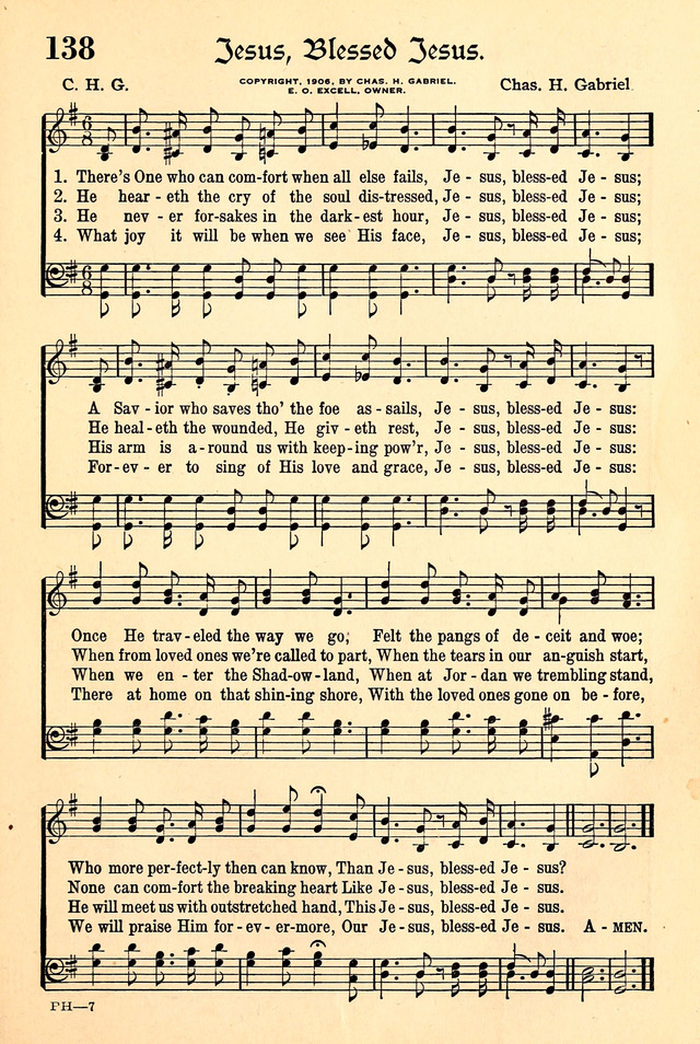The Popular Hymnal page 95