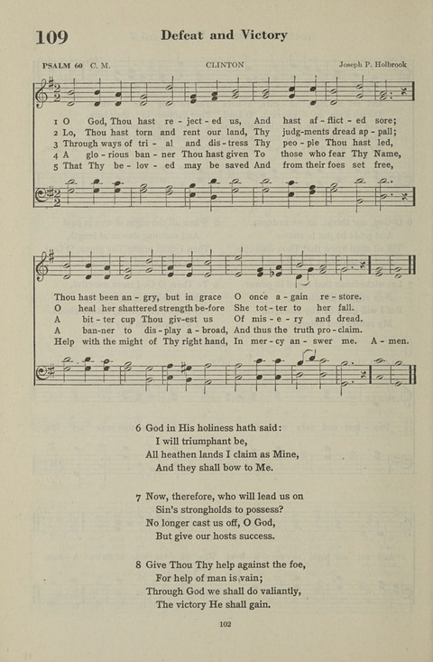 The Psalter Hymnal: The Psalms and Selected Hymns page 102
