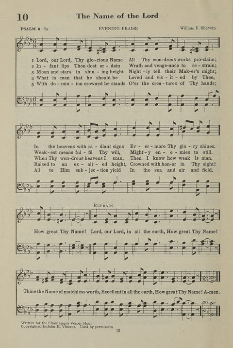 The Psalter Hymnal: The Psalms and Selected Hymns page 12