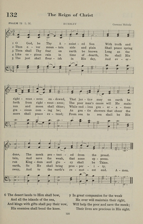 The Psalter Hymnal: The Psalms and Selected Hymns page 125