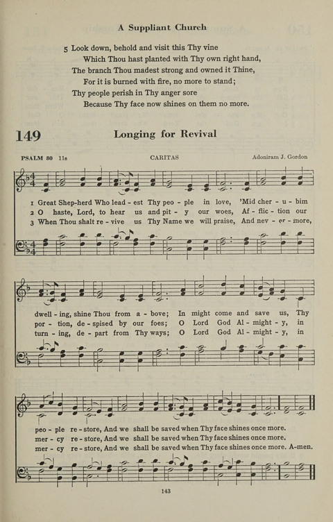 The Psalter Hymnal: The Psalms and Selected Hymns page 143