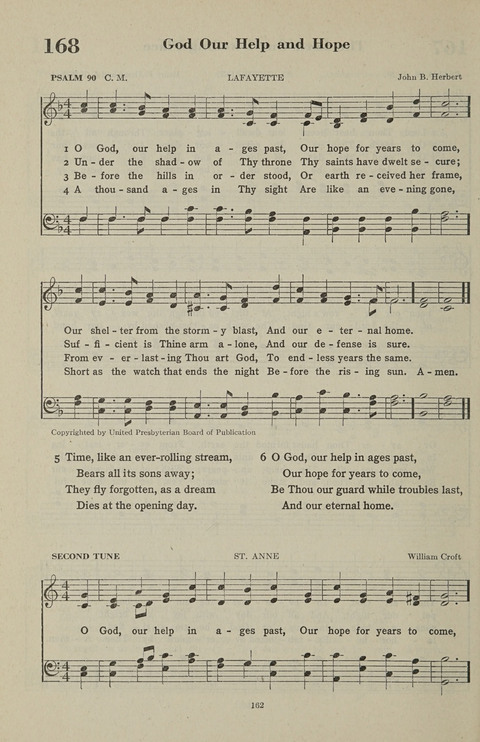 The Psalter Hymnal: The Psalms and Selected Hymns page 162