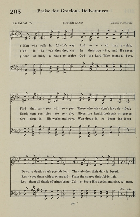 The Psalter Hymnal: The Psalms and Selected Hymns page 196