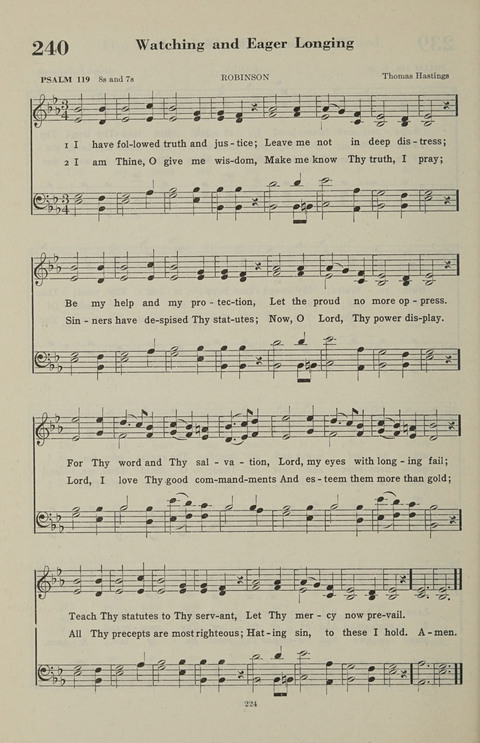 The Psalter Hymnal: The Psalms and Selected Hymns page 224