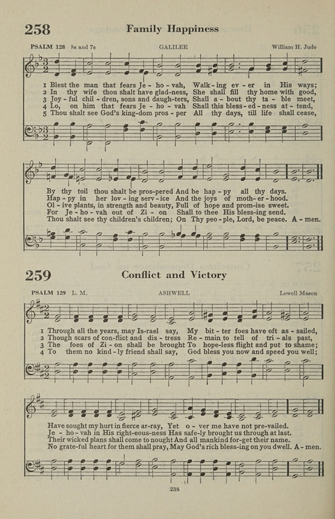The Psalter Hymnal: The Psalms and Selected Hymns page 238