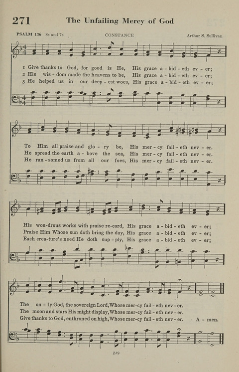 The Psalter Hymnal: The Psalms and Selected Hymns page 249