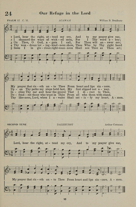 The Psalter Hymnal: The Psalms and Selected Hymns page 25