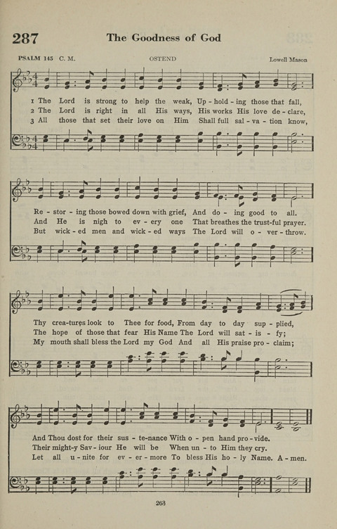 The Psalter Hymnal: The Psalms and Selected Hymns page 263