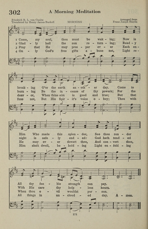 The Psalter Hymnal: The Psalms and Selected Hymns page 278