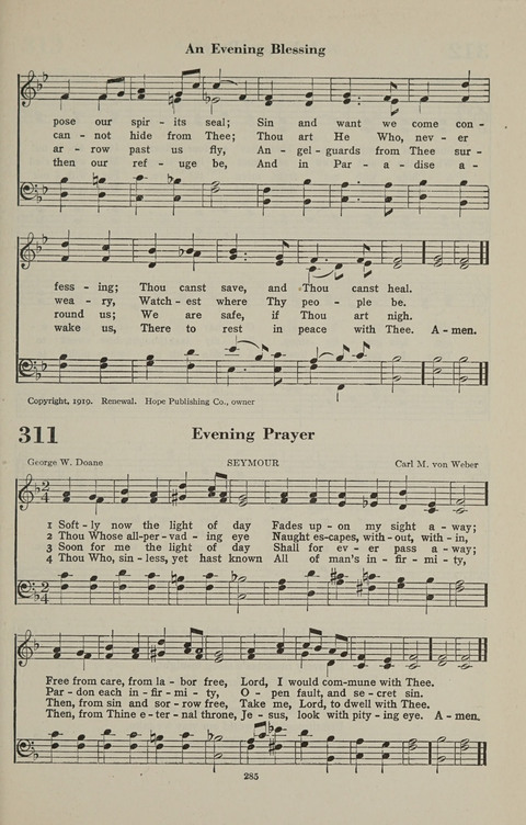 The Psalter Hymnal: The Psalms and Selected Hymns page 285